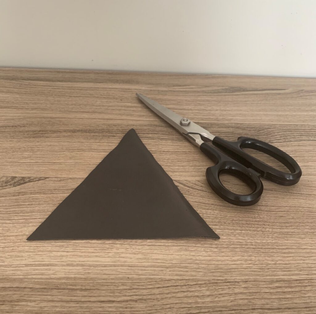 Cut Leather Triangle
