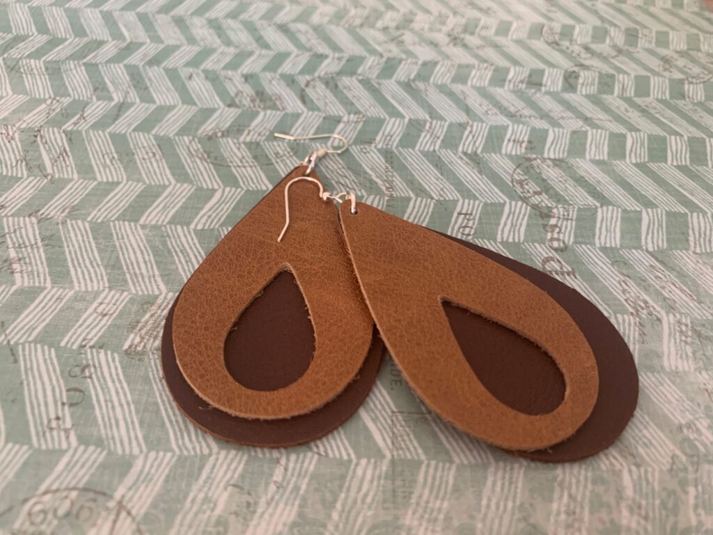 Completed Earrings